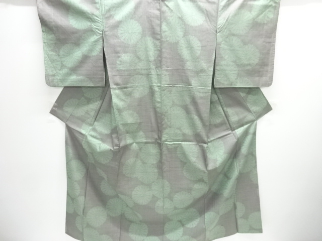 JAPANESE KIMONO / NISHIJIN OMESHI / WOVEN KIKU 